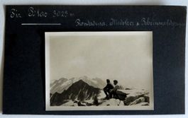 5 Fotos Piz Blas - Lago Scuro / Gotthardmassiv GR/TI, 1925