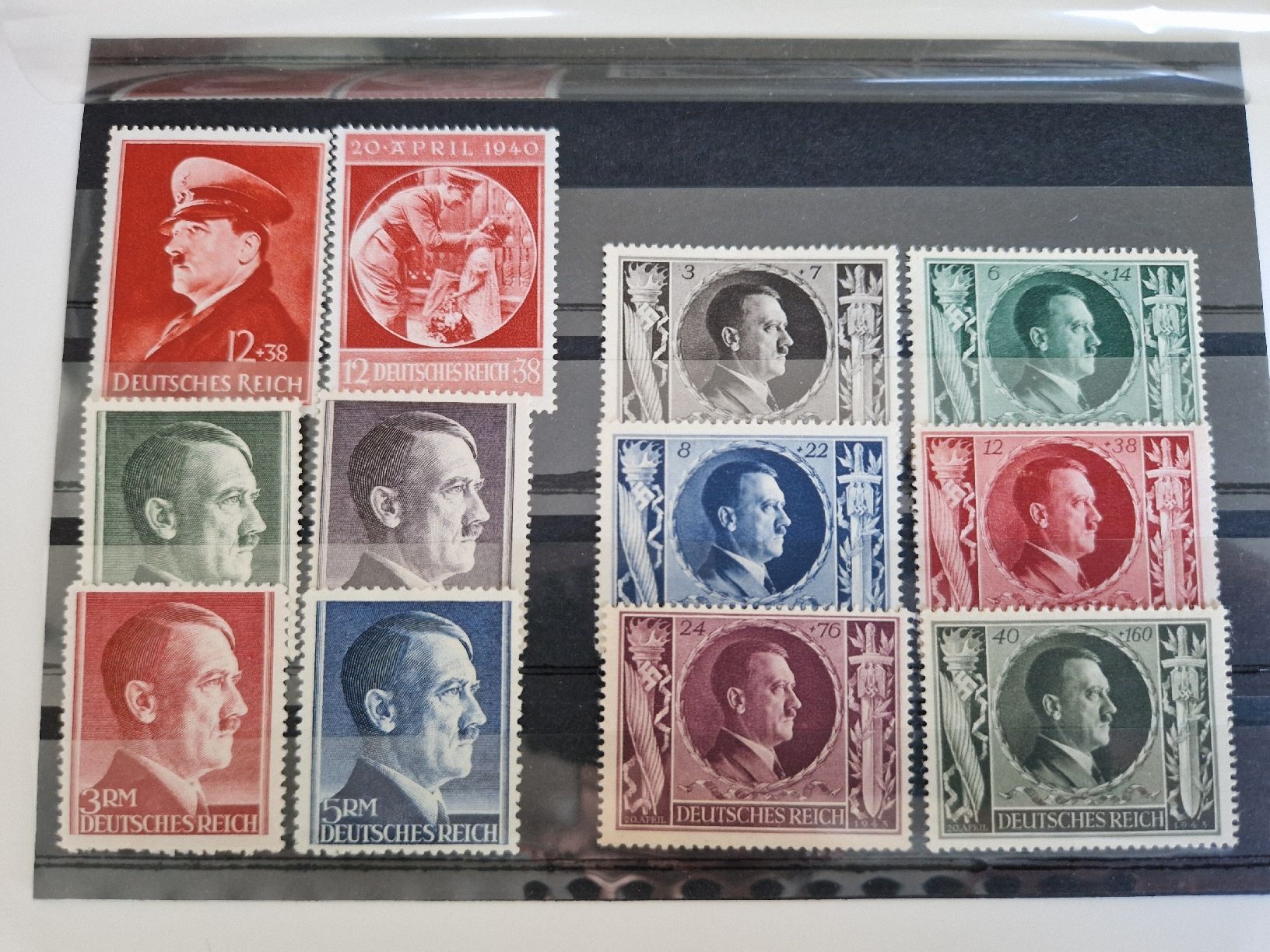 Tutti i francobolli: Deutsches Reich Briefmarken Adolf Hitler postfrisch – Nuovo (secondo la descrizione) da St. Gallen venduto da Enrico_SG