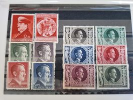 Deutsches Reich Briefmarken Adolf Hitler postfrisch