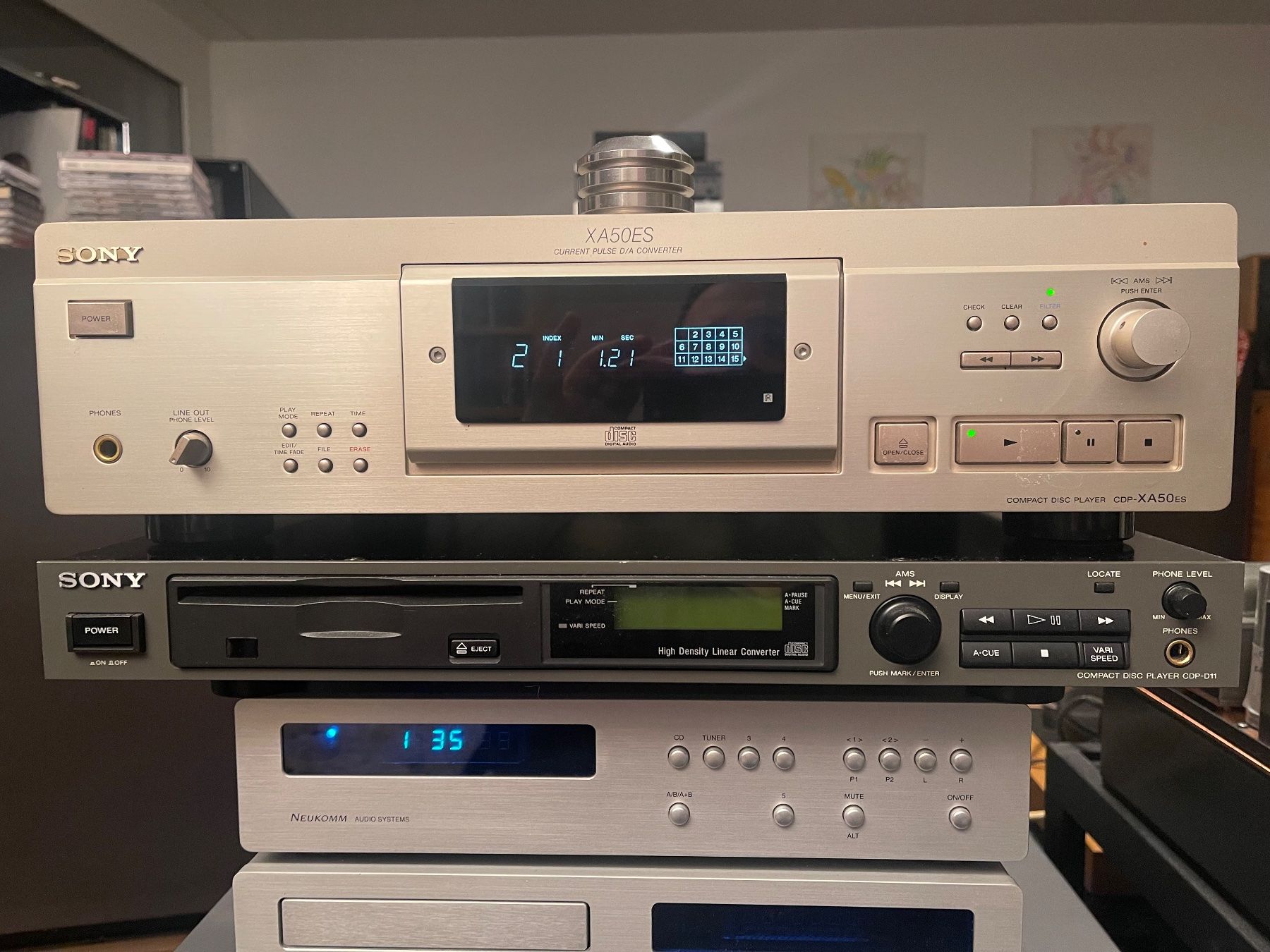 Sony Multimediaplayer & Streamer: SONY CD-PLAYER XA50ES CHAMPAGNER - TOP – Gebraucht aus Wald ZH von