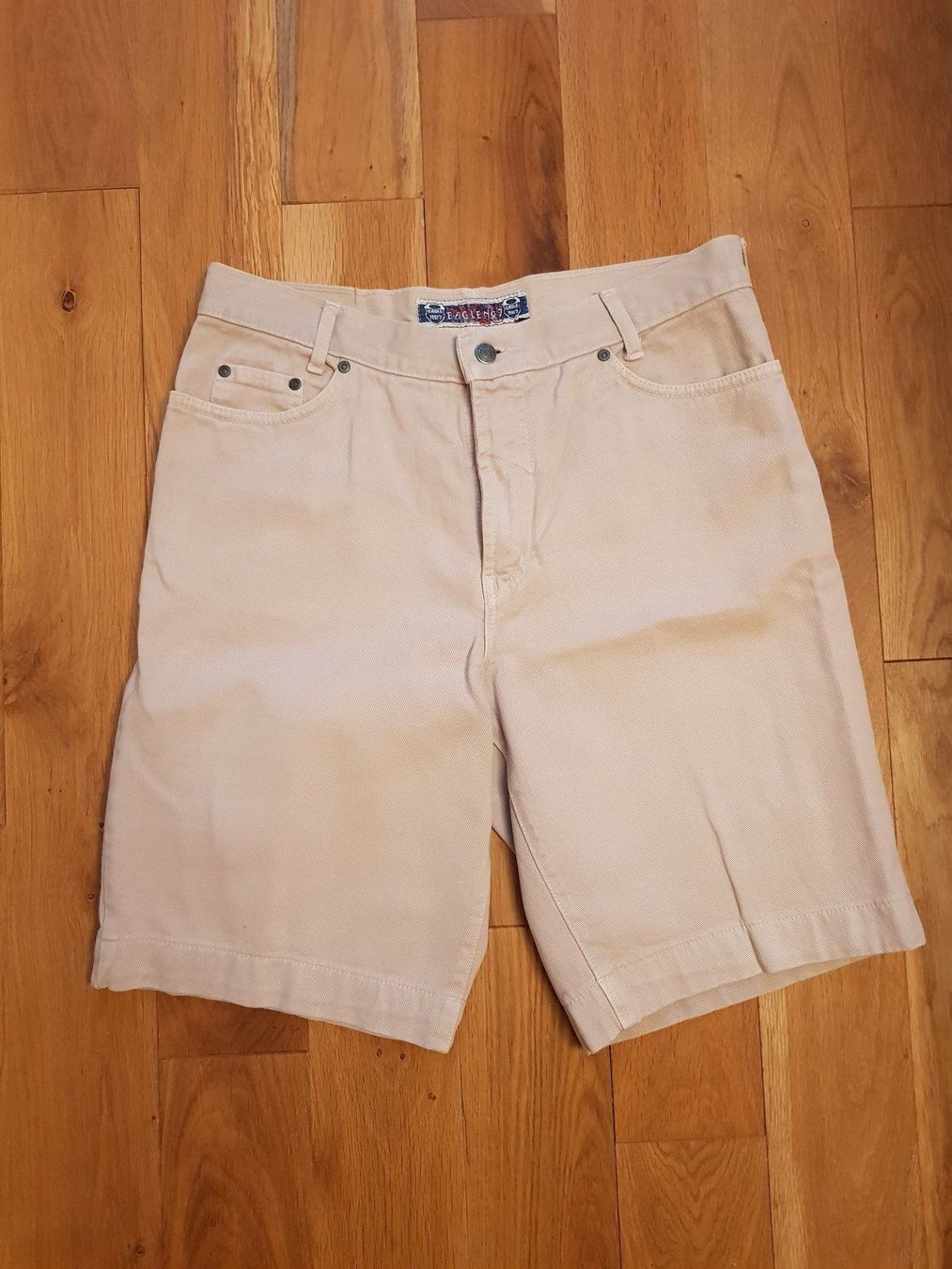 Pantaloni: Jeans kurz, beige, Eagle N°7, Gr.48 – Usato da Menziken venduto da FranzSteff