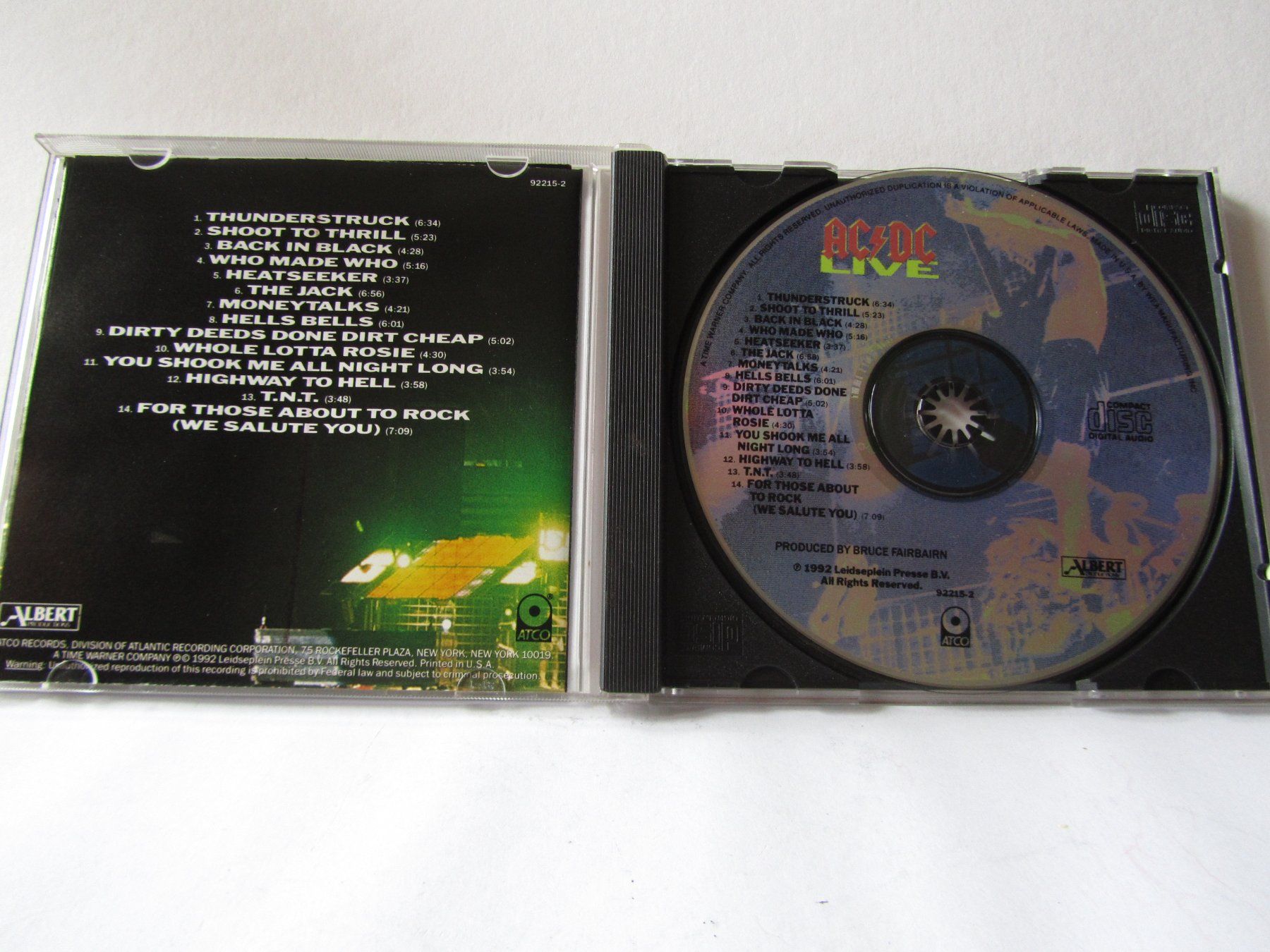 CD: AC DC Live, CD – Usato da Weiningen ZH venduto da dietsch57 2