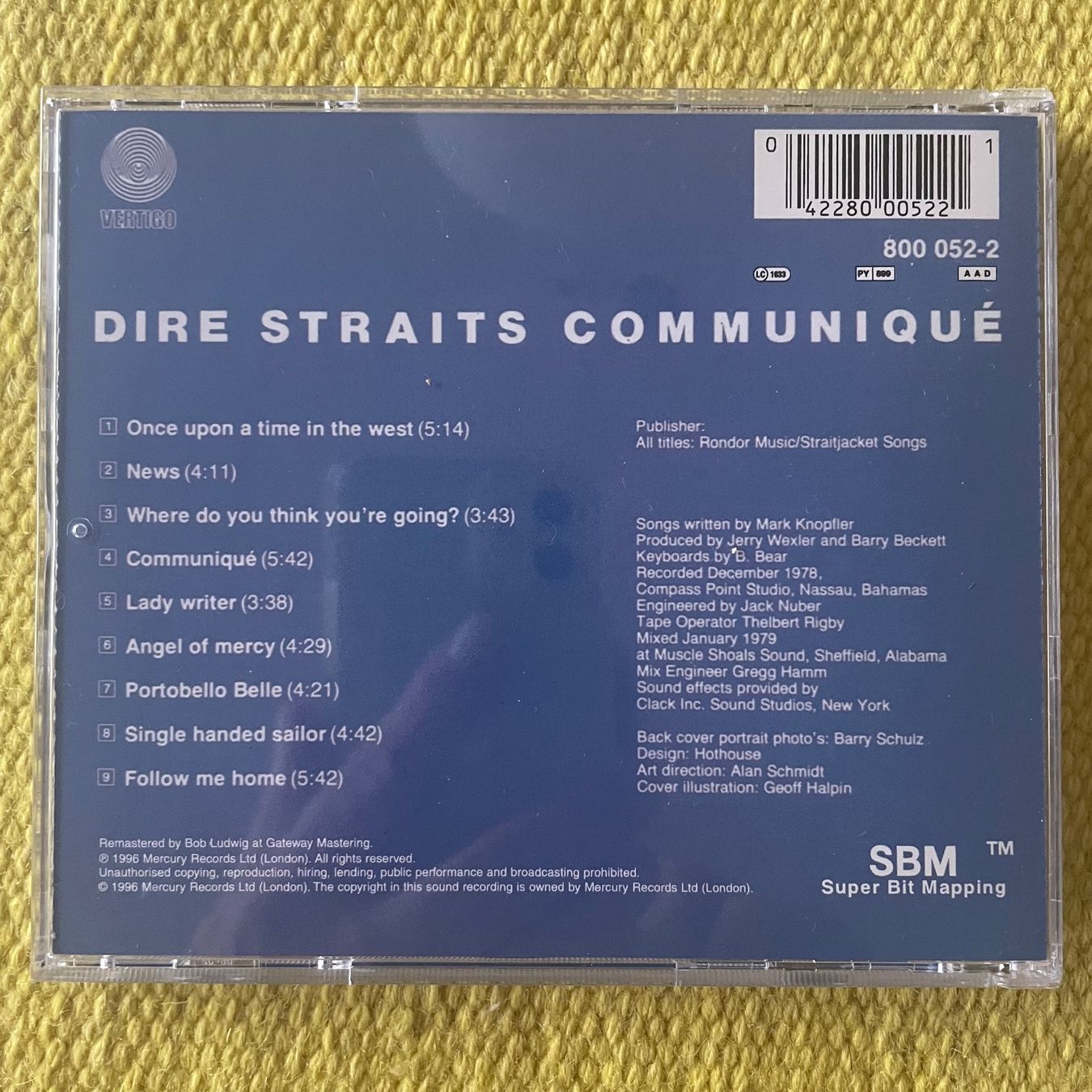 CDs: DIRE STRAITS-COMMUNIQUÉ – D'occasion à Rorschacherberg par CD-Roli 1