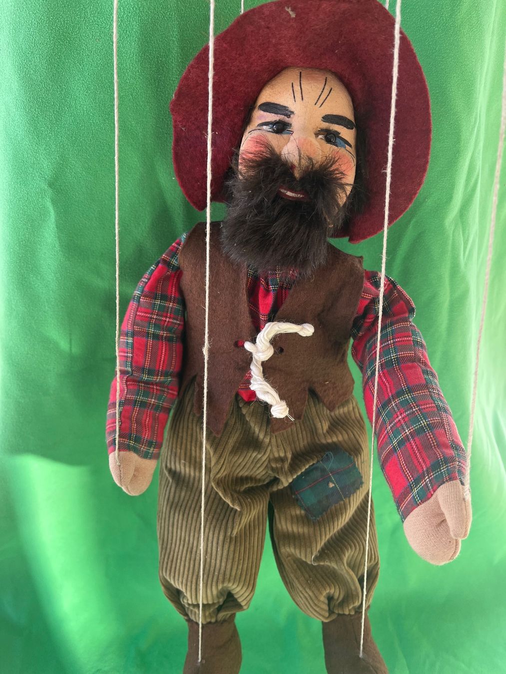 Bambole: Marionette "Räuber Hozenplotz" 43cm, handgefertigt, Pappmach – Nuovo (secondo la descrizione) da Neuenkirch venduto da zwimpferspiel 1