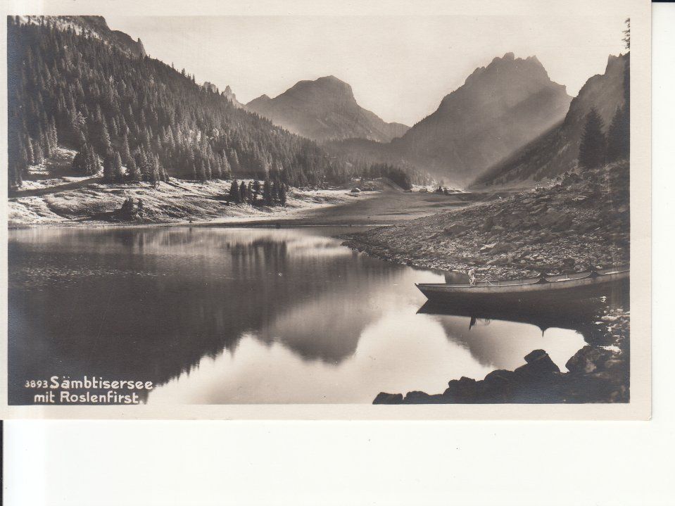 Cartoline postali: Sämbtisersee ca. 1930 – Usato da Bürglen TG venduto da StampGraf