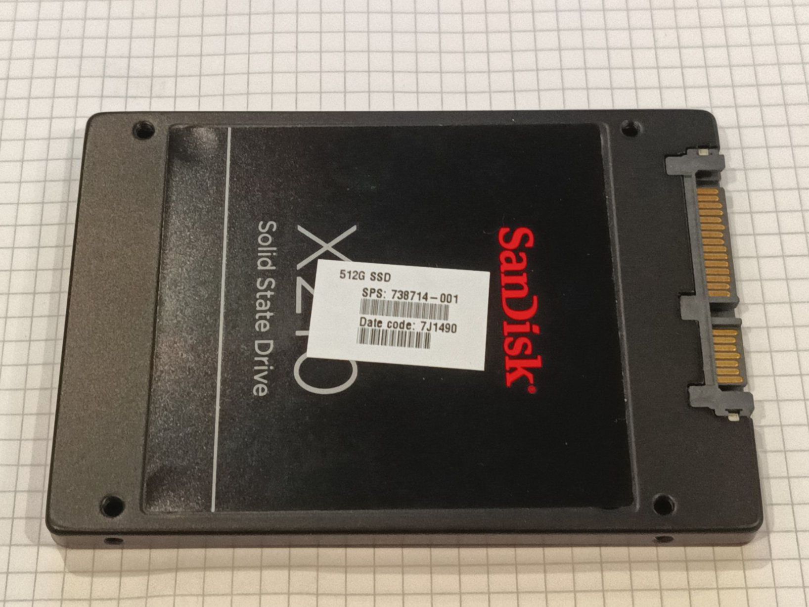 Sandisk Dischi rigidi: SanDisk SSD X210 2.5" 512 GB – Usato da Bützberg venduto da Koptha 1
