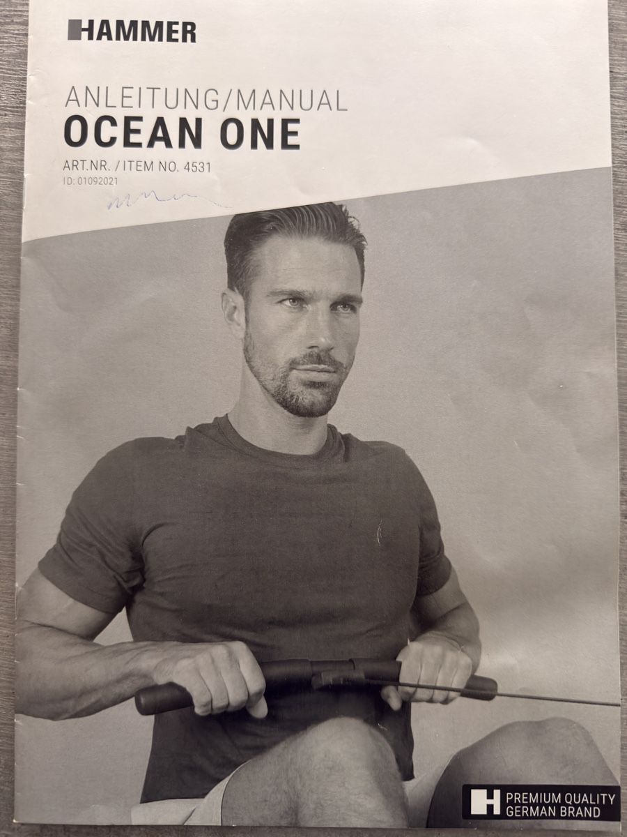 Hometrainer: Rudergerät Hammer Ocean One – Gebraucht aus Thörishaus von Ceffyl 5