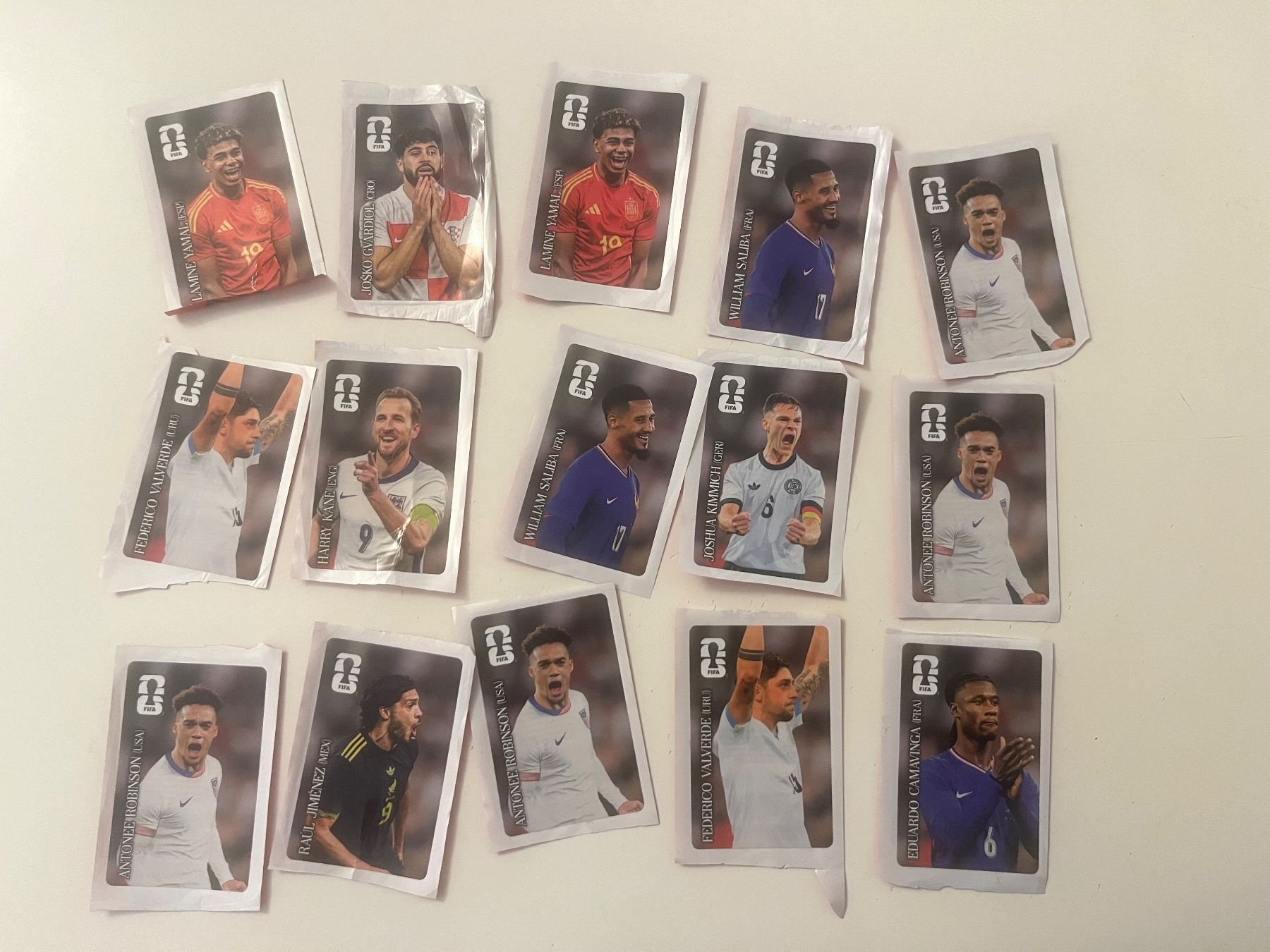 Panini Carte collezionabili: 15 WM 26 Panini Cola Sticker – Nuovo (secondo la descrizione) da Münchenstein venduto da Marina114