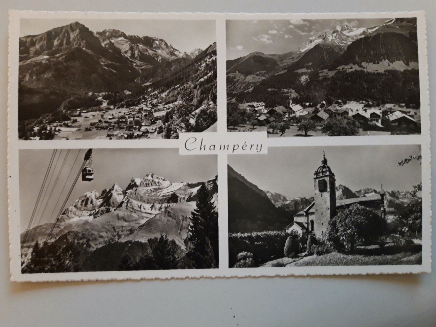 Cartoline postali: Champéry – Usato da Sargans venduto da nicsam1815