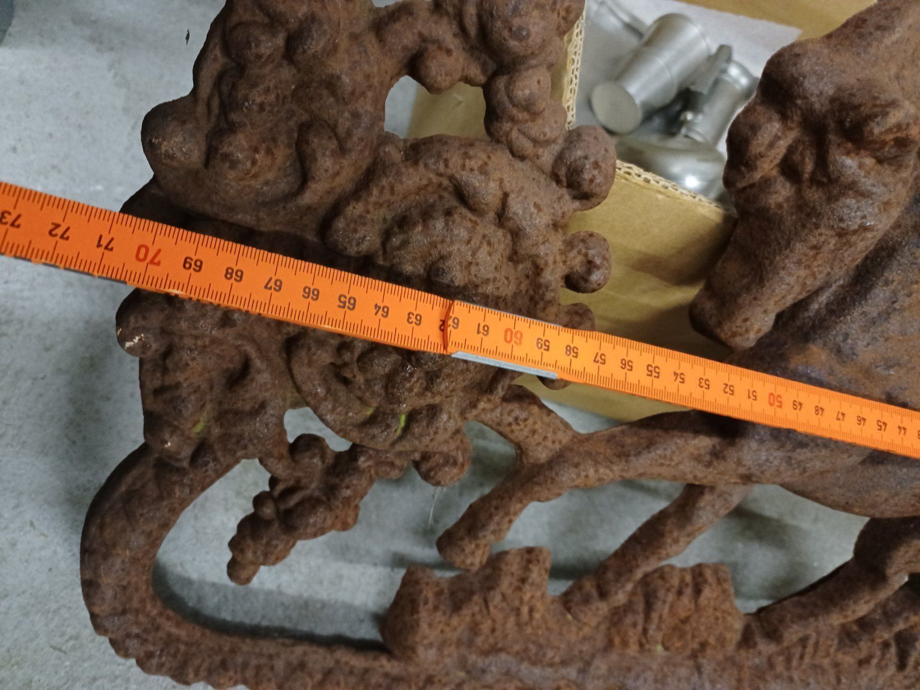 Sculture & Statue: Gusseisen Stahlguss Pferdebild – Usato da Grossdietwil venduto da hufi10 6