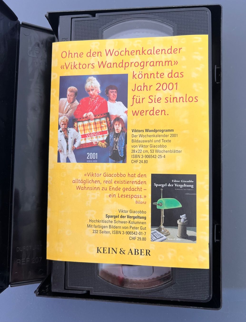 Alle VHS: Victor Giacobbo - Viktors Spätprogramm - VHS, Kult-Comedy – Gebraucht aus Arbon von mei_cnd6 2