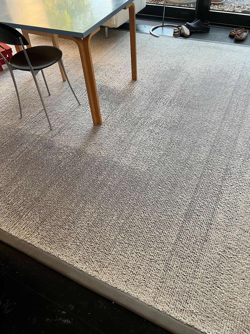 Tappeti: Teppich mit kurzem weissen Wollflor – Usato da Benken SG venduto da wingwinj 1