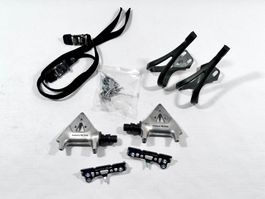 Shimano 105 PD-1051 Pedals Pedalen + Haken + Riemen