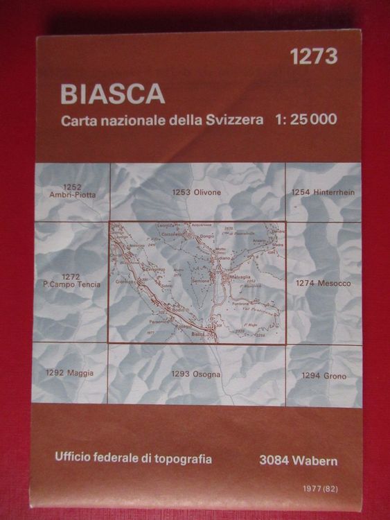 Biasca Landeskarte Der Schweiz