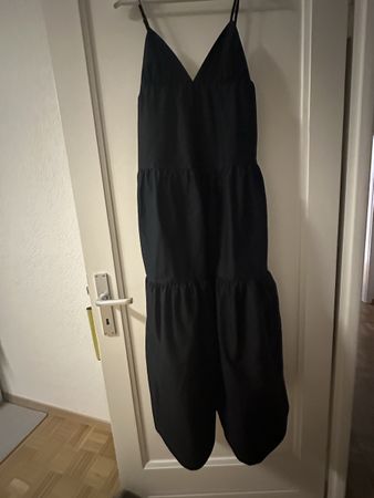 Robe noire longue taille M neuve