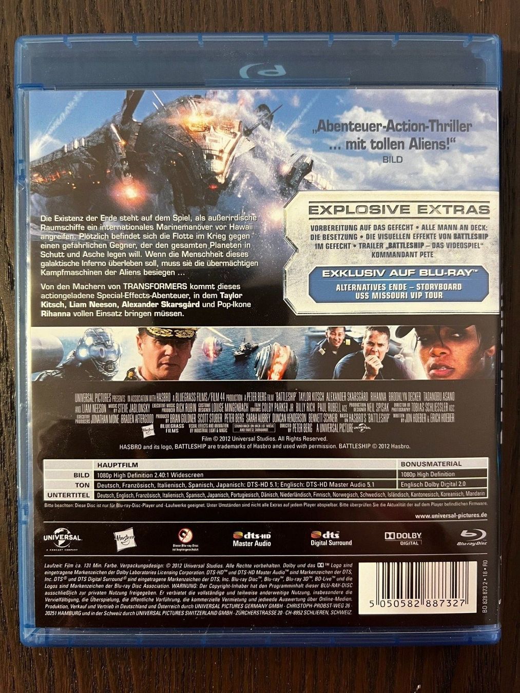 Tutti i DVDs: Battleship – Usato da Zürich venduto da Blu-ray_ZH 1