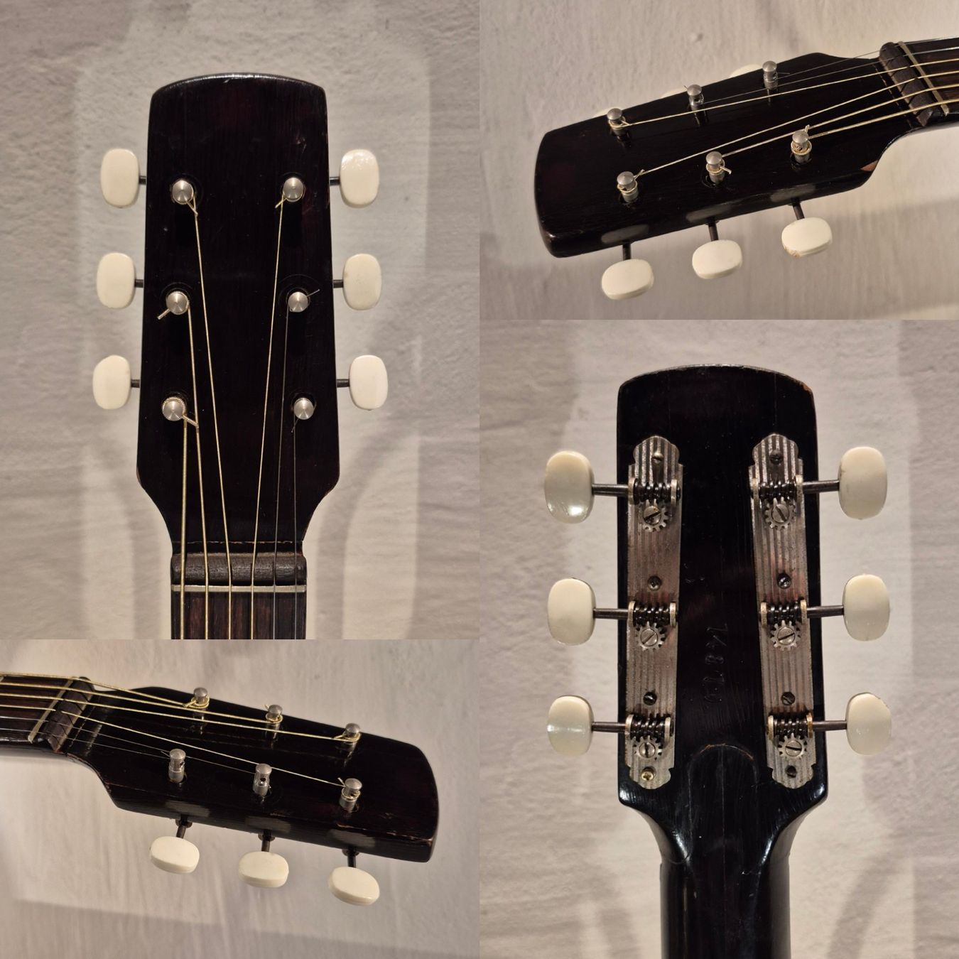 Framus Strumenti musicali: Rubber Bridge Conversion Framus 5/3 Camping 1950er – Usato da Winterthur venduto da NorrSydGuitars 5