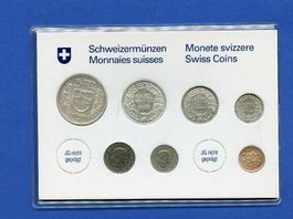 (2179) Münzsatz 1940 vorzüglich Silber