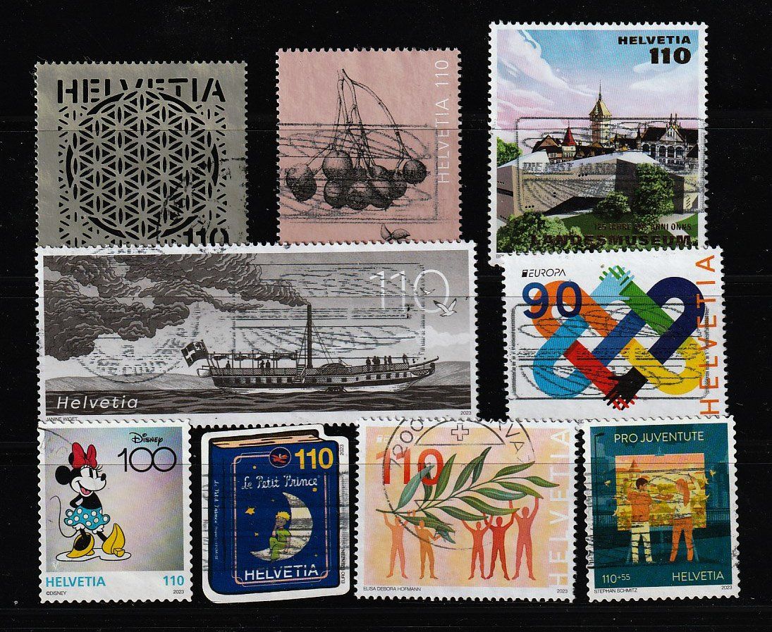 Tous les timbres: 2023 neue Schweizer Briefmarken – D'occasion à Arlesheim par gaugi43
