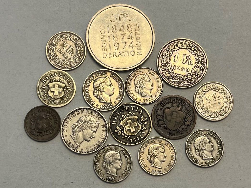 Tutti le monete: Schweizer Münzen ab 1850 - 1974 – Usato da Tägerwilen venduto da Beata1sager 2