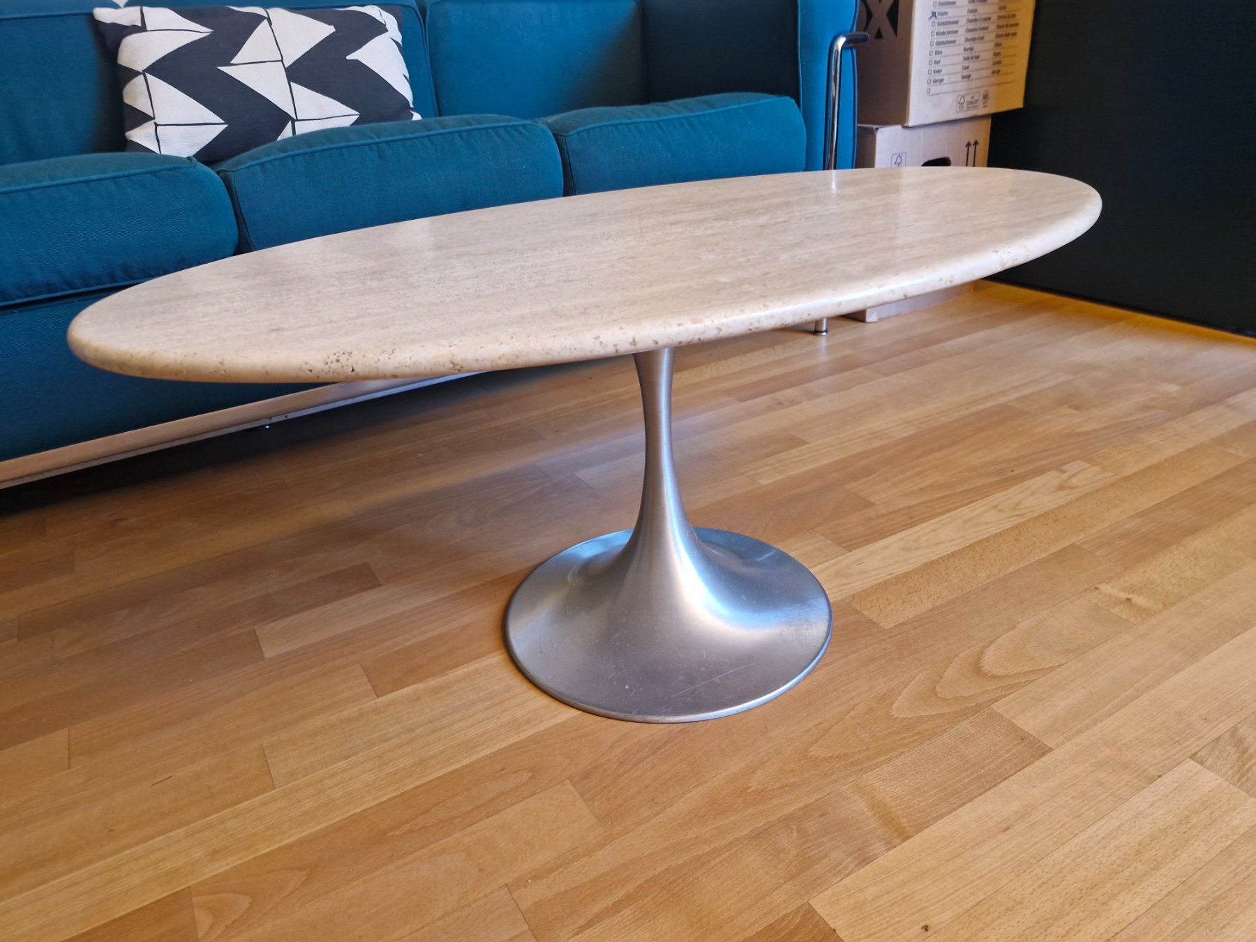 Tavoli: Table basse travertin vintage – Usato da Biel/Bienne venduto da sop_s298