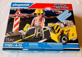 Playmobil 71185 Bauarbeiter mit Kantenfräser
