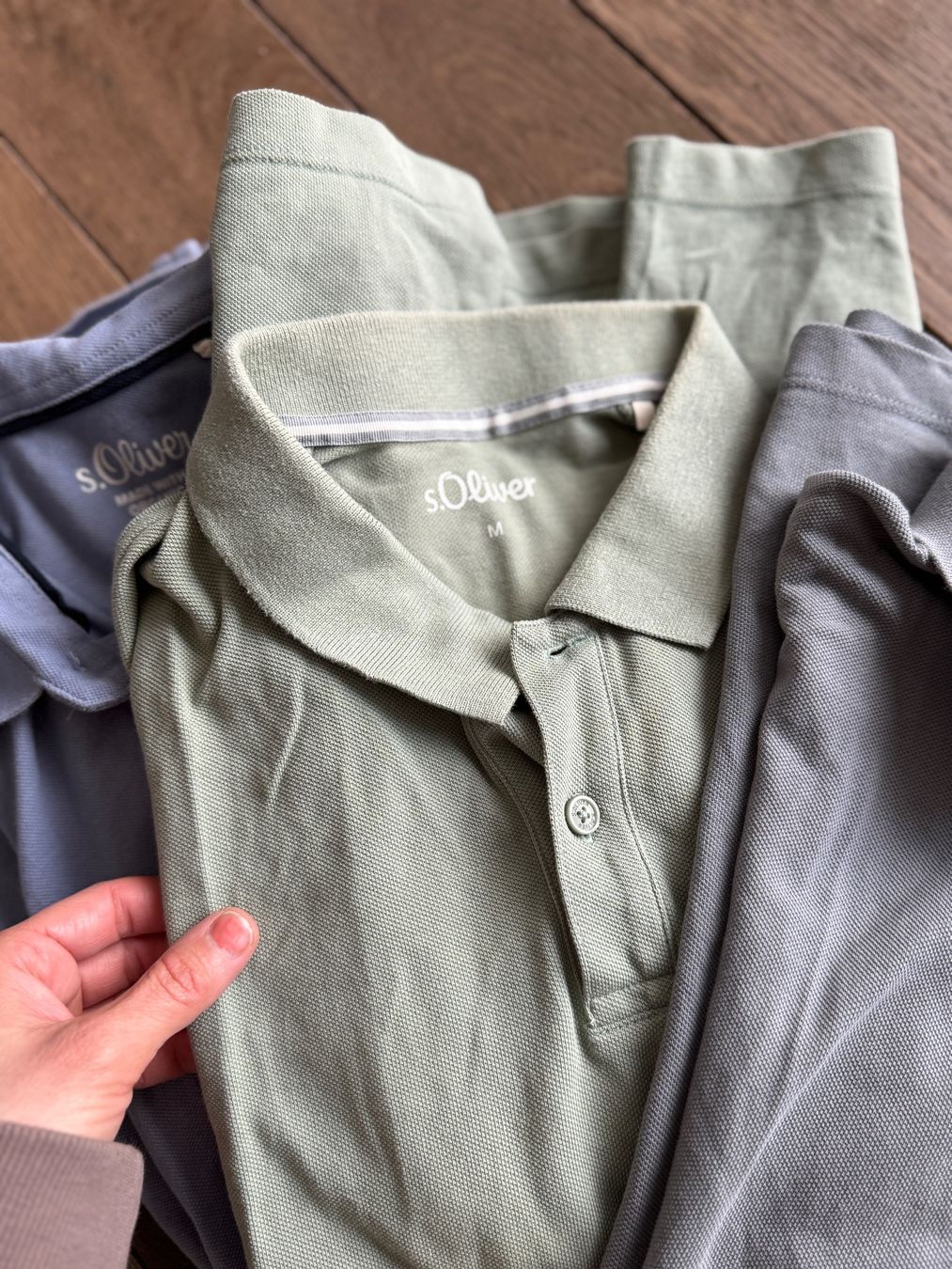 Magliette Polo: S.Oliver Herren Poloshirt Gr. M – Usato da Turbenthal venduto da Meraki 2