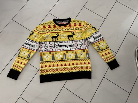 Schweppes Weihnachts Pullover
