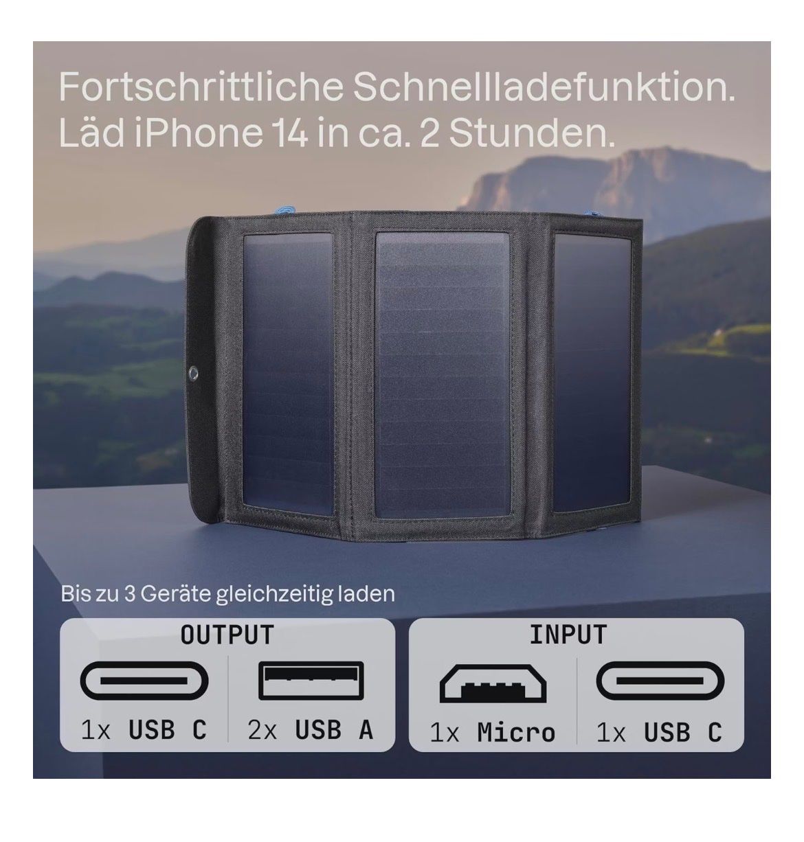 Ladegeräte: Roboparts Solar-USB-Ladegerät Panel – Neu (gemäss Beschreibung) aus Klingnau von martinak79 2