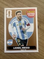 Panini FIFA Extra Sticker Lionel Messi guter Zustand