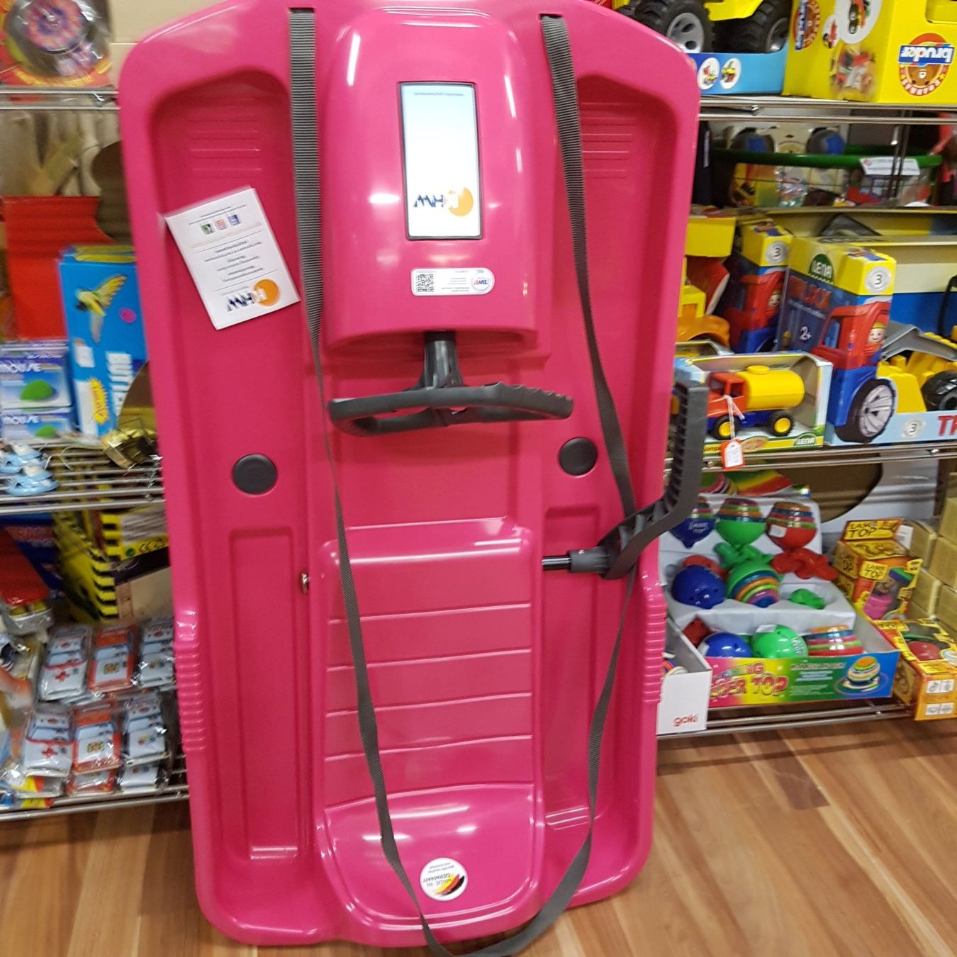 Slitta: Schlitten Bob Pink● – Nuovo (secondo la descrizione) da Schwarzenburg venduto da Flamingo07