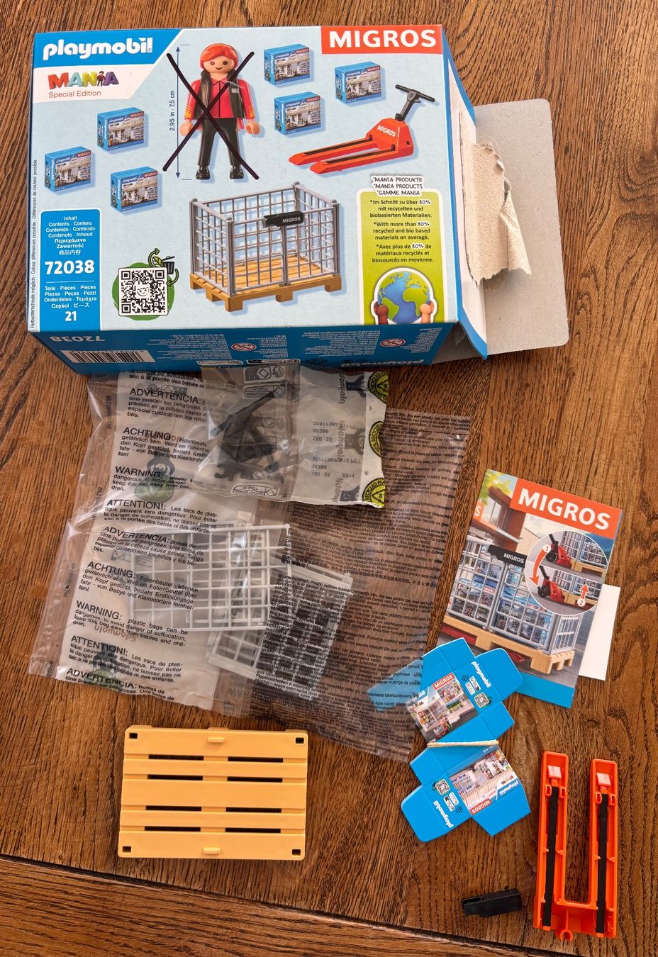 Playmobil Giocattoli: Migros Playmobil Set 72036 & 72038 – Nuovo (secondo la descrizione) da Grenchen venduto da Wonderland-Finland 3