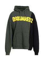 Dsquared2 Hoodie Olive Black Logo Size L