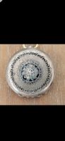 TASCHENUHR SCHLÜSSELAUFZUG AUS SILBER 35 MM LÄUFT