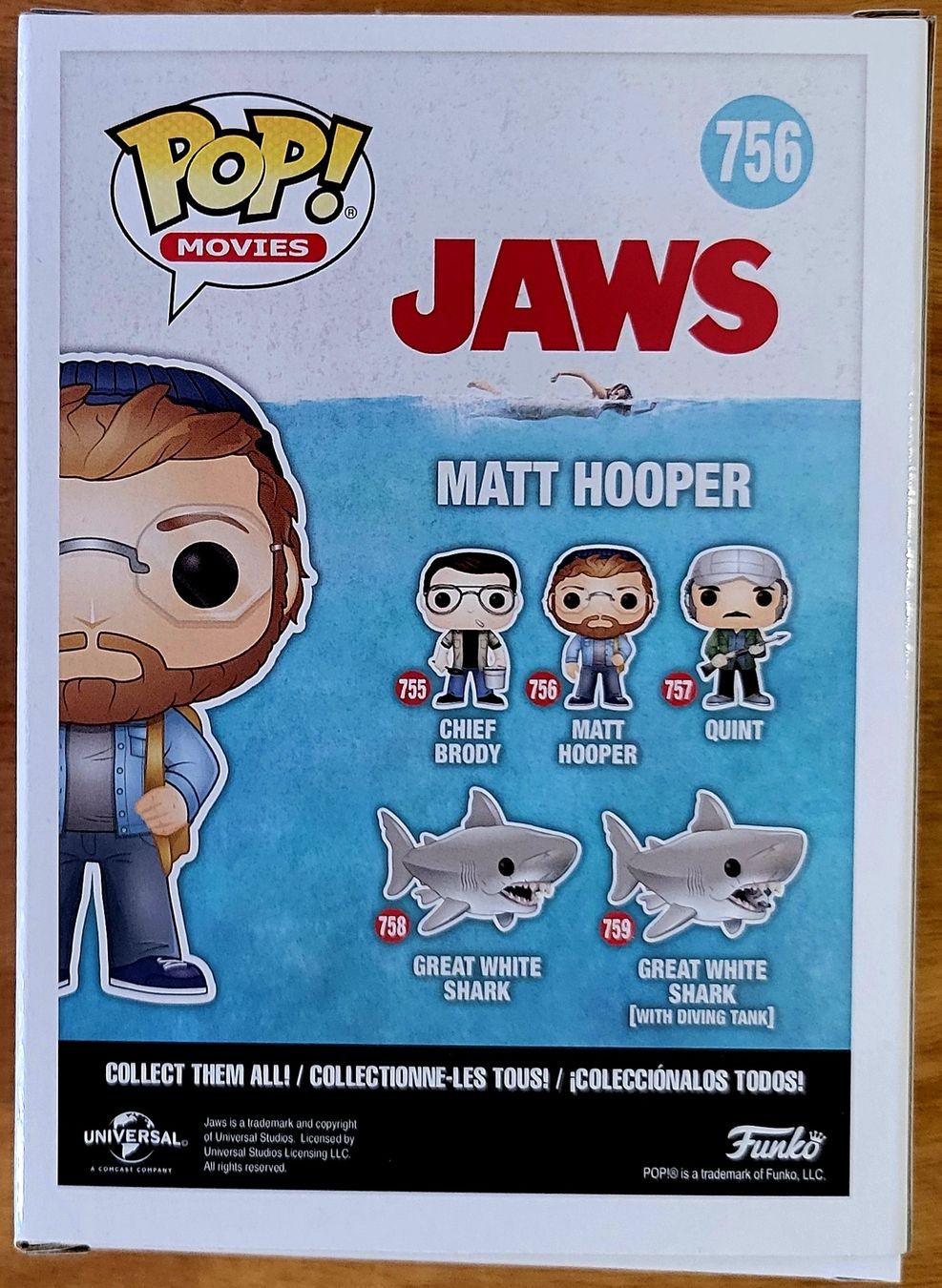 Funko Statuette: Funko Pop Jaws   Matt Hooper – Nuovo (secondo la descrizione) da Montet (Glâne) venduto da KOADA 1
