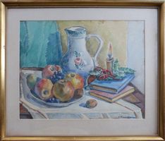 Emil Himmelsbach (1881-1967) * Aquarell * signiert & datiert