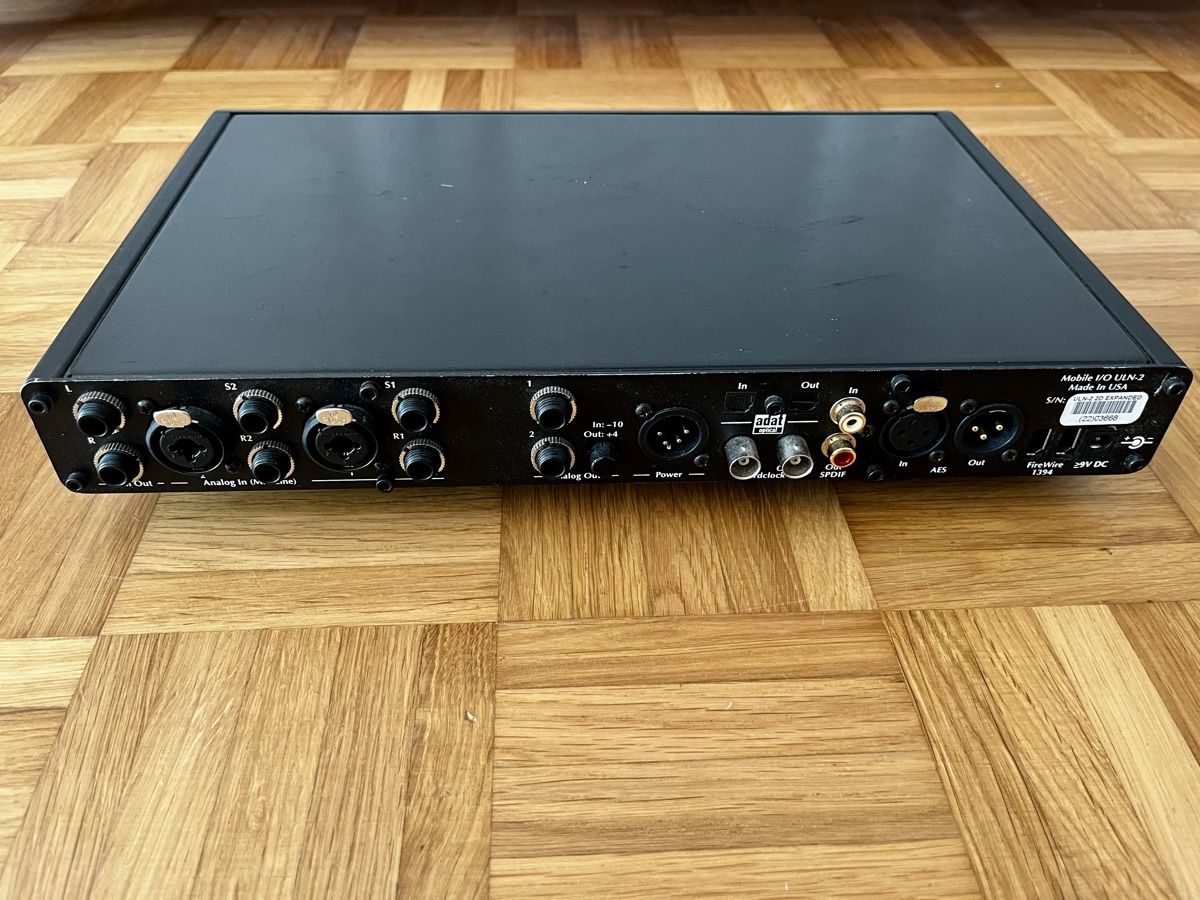 Attrezzatura per studi di registrazione: Metric Halo ULN-2 2d Interface – Usato da Glattfelden venduto da SML64 5