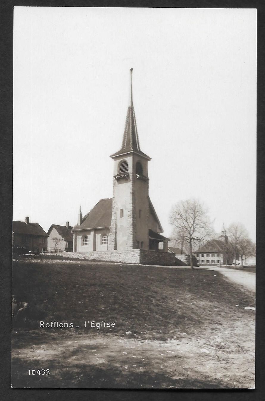 Cartoline postali: Bofflens l'église – Usato da Olten venduto da clotaldi