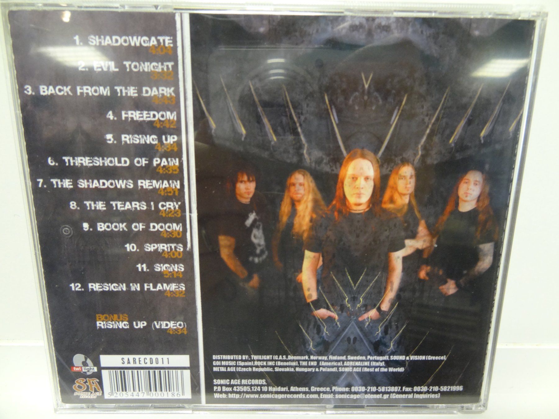 CD: Destynation Rising Up CD - Heavy Metal – Usato da luzern venduto da musicandart 1