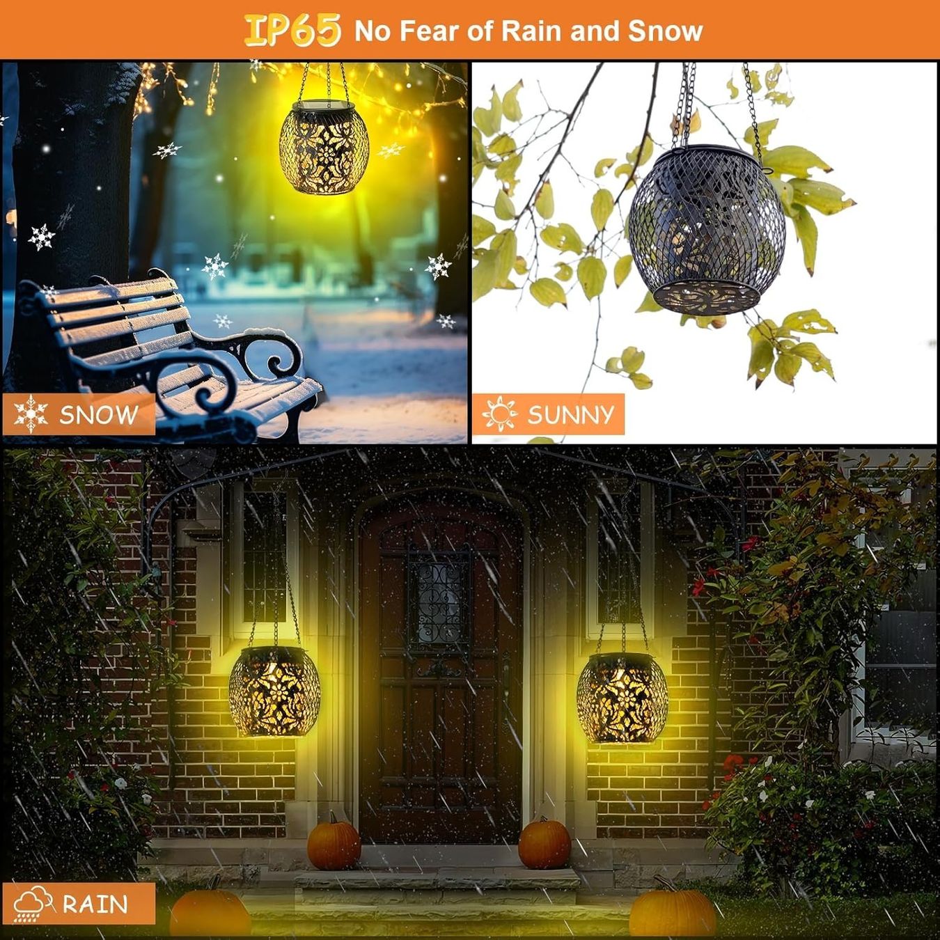 Lanterne: Solarlaternen Außen 2er Set IP65 – Nuovo e nell'imballaggio originale da Nuglar venduto da SmartLiving24 2