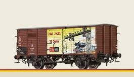 Brawa 50891, gedeckter Güterwagen "75 Jahre Brawa", GS NEU