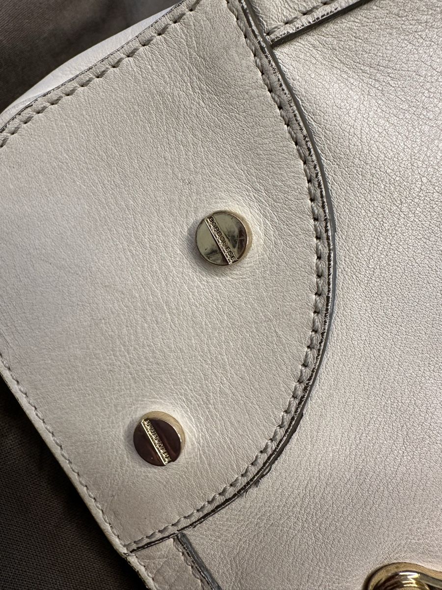 Borbonese Borse da donna: Borsa Borbonese, pelle, pitone, beige chiaro. – Usato da Melano venduto da c.alonso 6