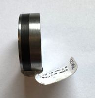 Stahlring mit Carbon, Gr. 20, Herrenring, neuwertig