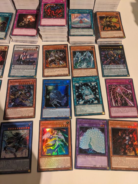 Yugioh Sammlung ca 1350 Karten, viele Holos Kaufen auf Ricardo