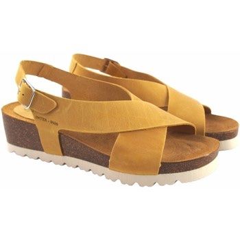 Damenschuhe: Lady Sandale INTER BIOS Senf Gelb Gr. 40 NEU – Neu und originalverpackt aus Grünen von Coia 2