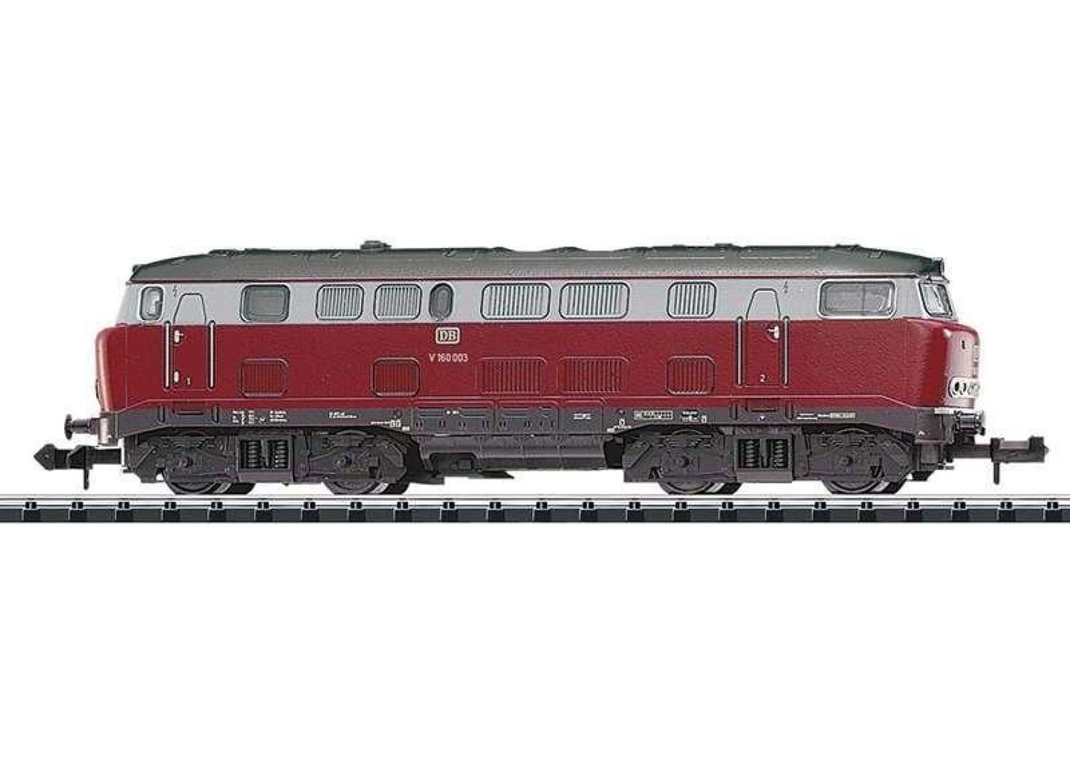 Trix Modelleisenbahnen: Minitrix Diesellokomotive Baureihe V 160 – Neu und originalverpackt aus Schlieren von Stocker-Spielwaren