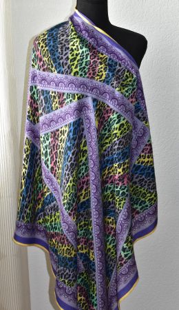 Foulard/Halstuch aus Kaschmir und Seide von Dongli ,Neu