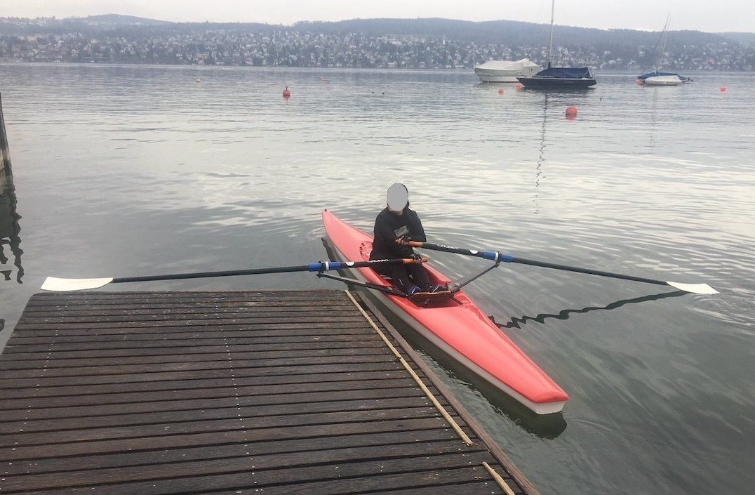 Barche: Einer-Ruderboot der Manufaktur BBG Typ ECHO – Usato da Zürich venduto da aneme 5