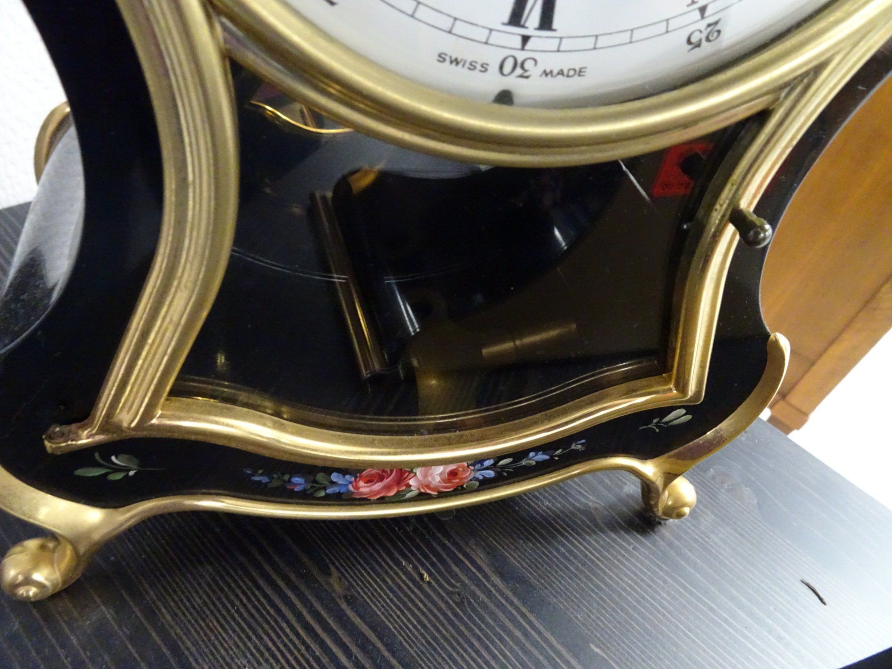 Orologi da terra & Orologi da parete: schwarze Pendüle, antike Uhr – Usato da Langenthal venduto da Haslibrunnen 5
