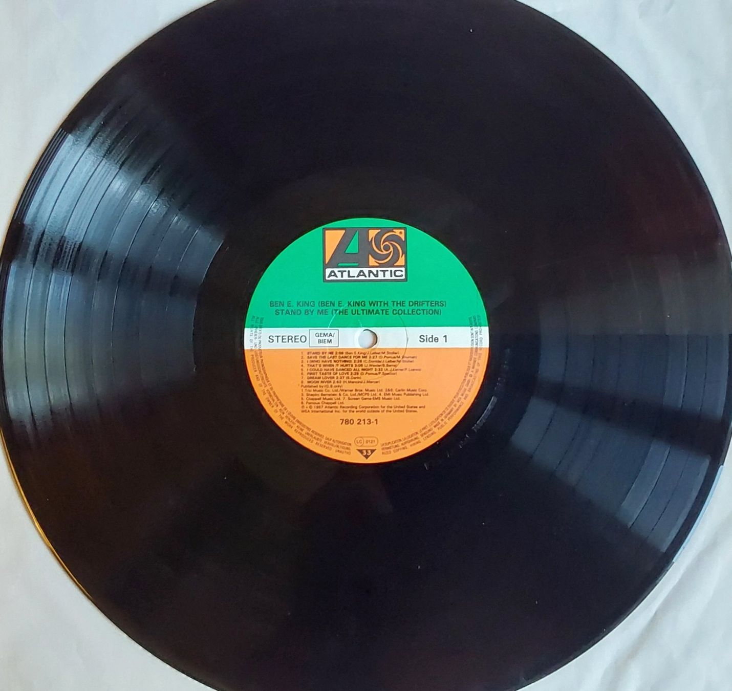Vinyles: Vinyl LP - Ben E. King - Stand By Me - 1987 – D'occasion à Villeret par Fil11 2